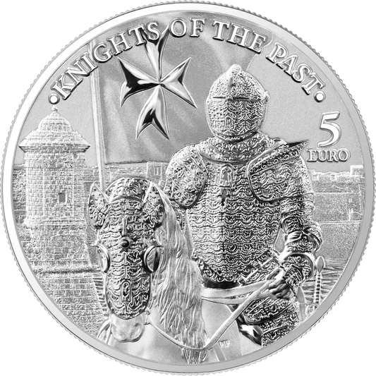 Knights of the Past Malta Knight 1 oz 2023 Silber