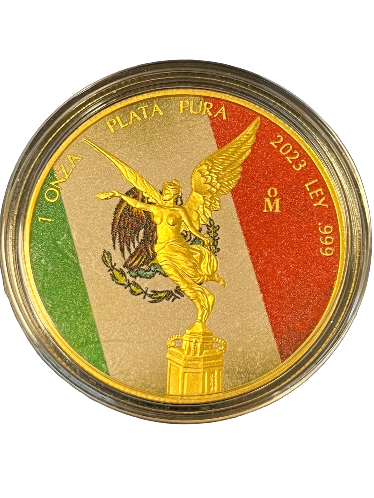 Libertad 1oz Silber 2023 Mexico Flagge