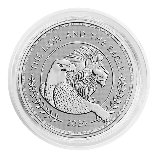 The Lion & Eagle 2024 1 oz Silbermünze*