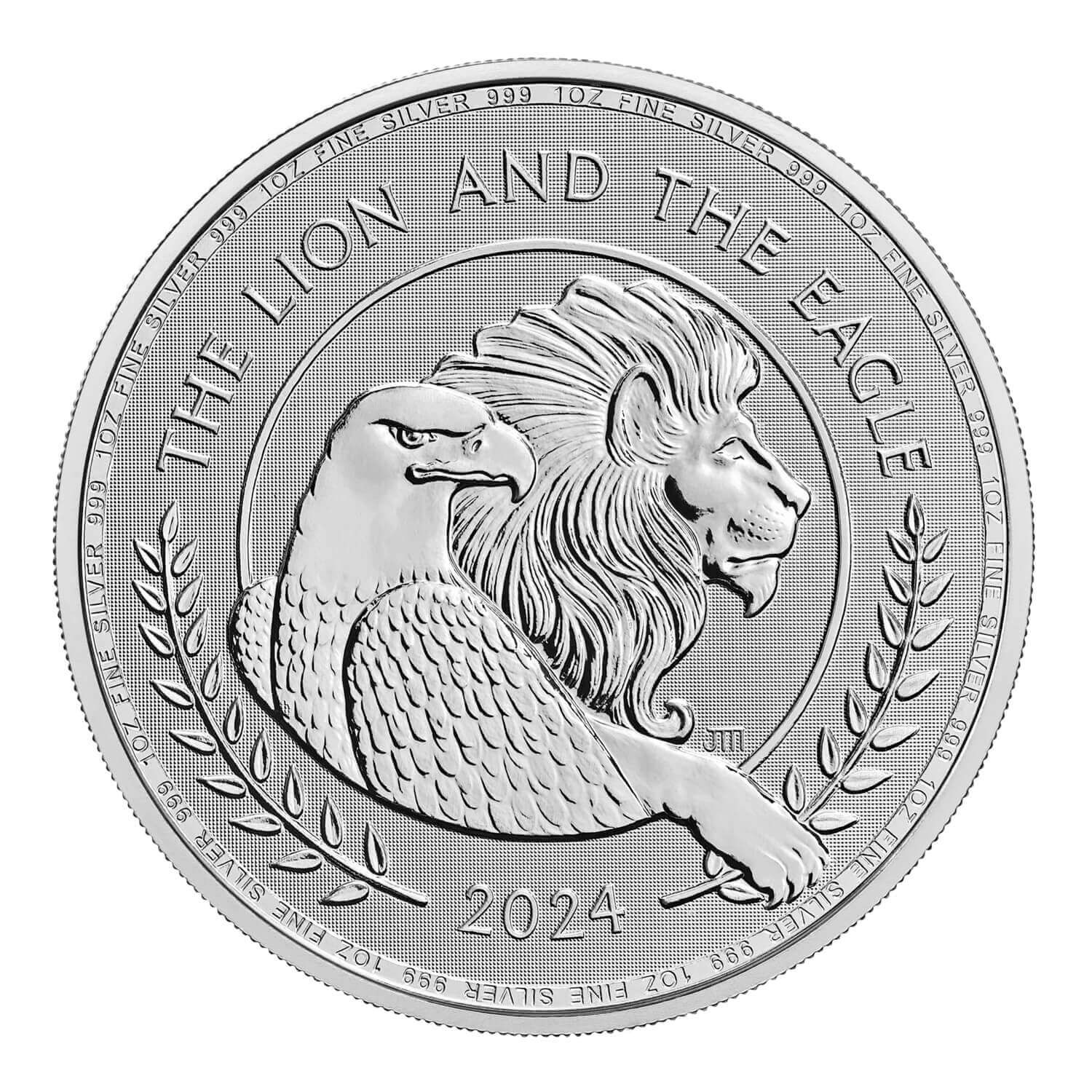 The Lion & Eagle 2024 1 oz Silbermünze*