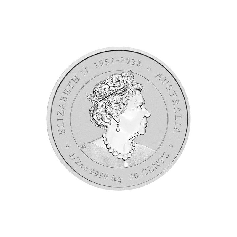 0,5 oz Silbermünze Australien Lunar III Drache 2024*