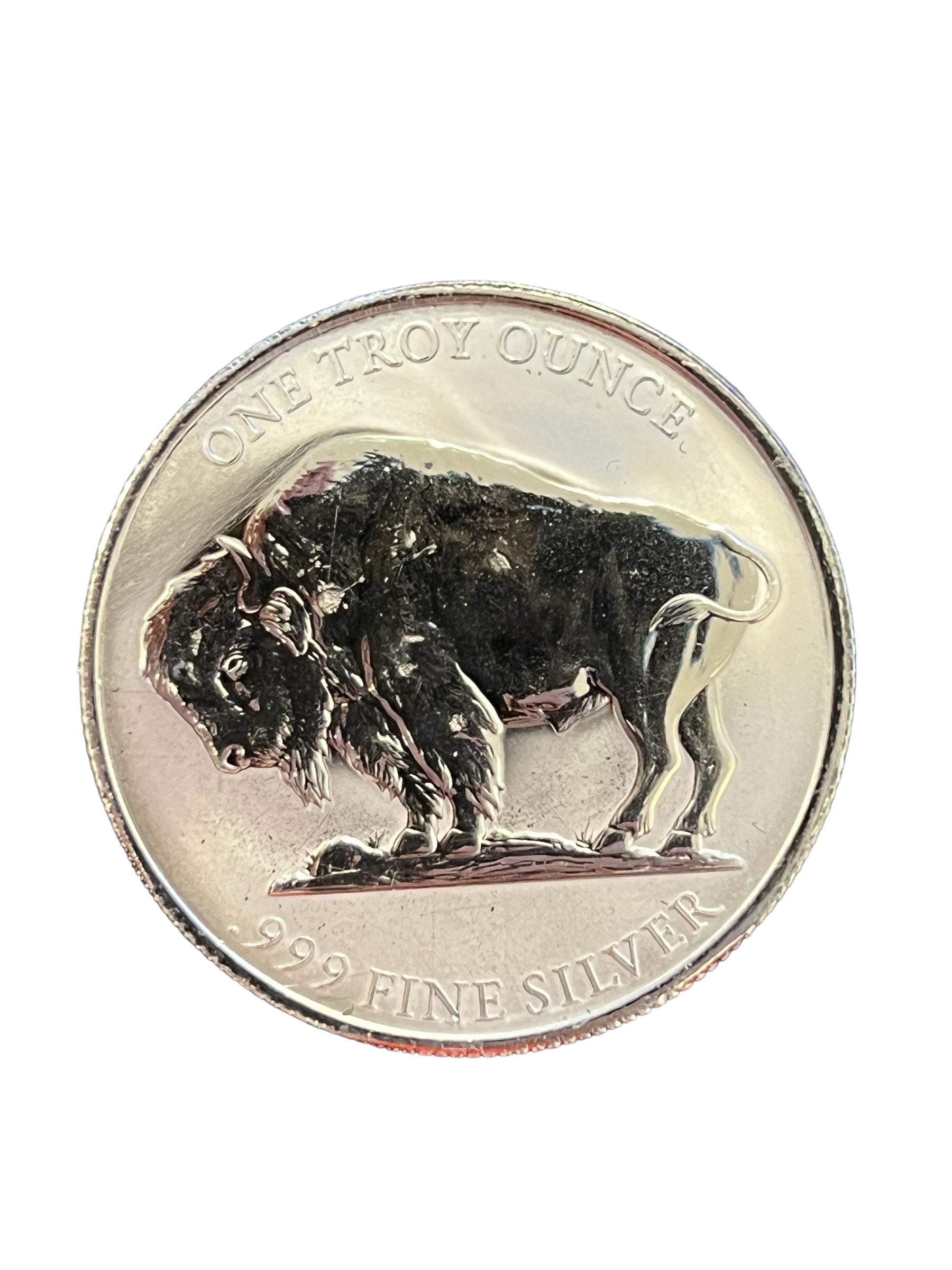 1 oz American Silber Buffalo Round BU