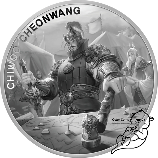 Chiwoo Cheonwang 1 Oz Silbermünze 2023
