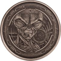 Alien 2 Ausgabe Antik 2022 Silber 1 oz* - Silber