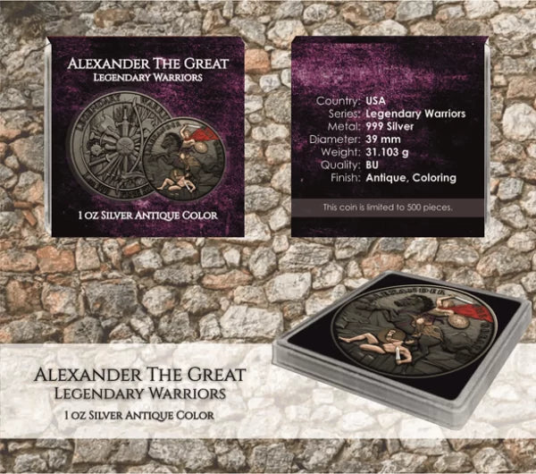 Antik Color USA - Legendary Warriors - Alexander the Great