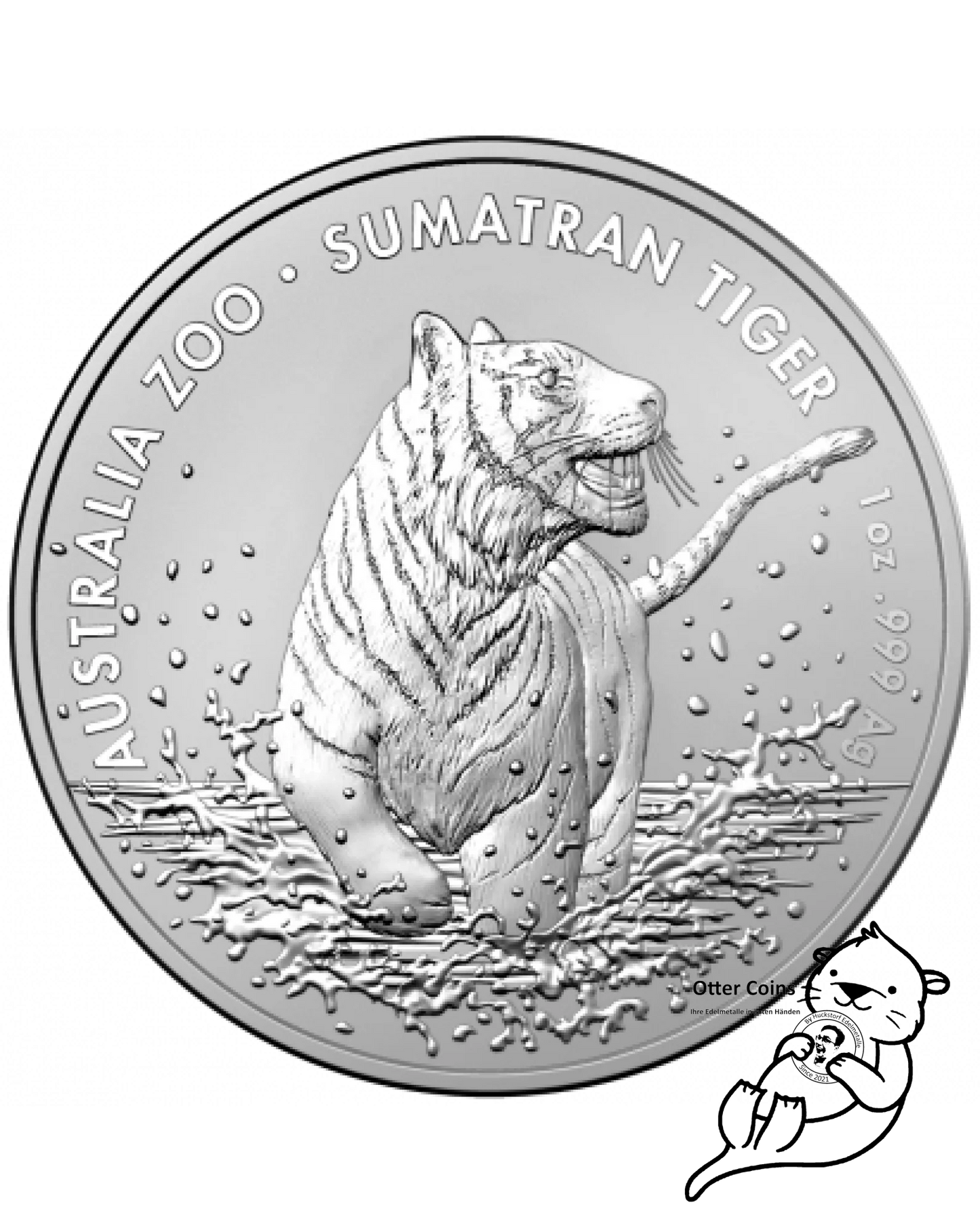 Sumatra Tiger 2020 Silber 1 oz* - Silber