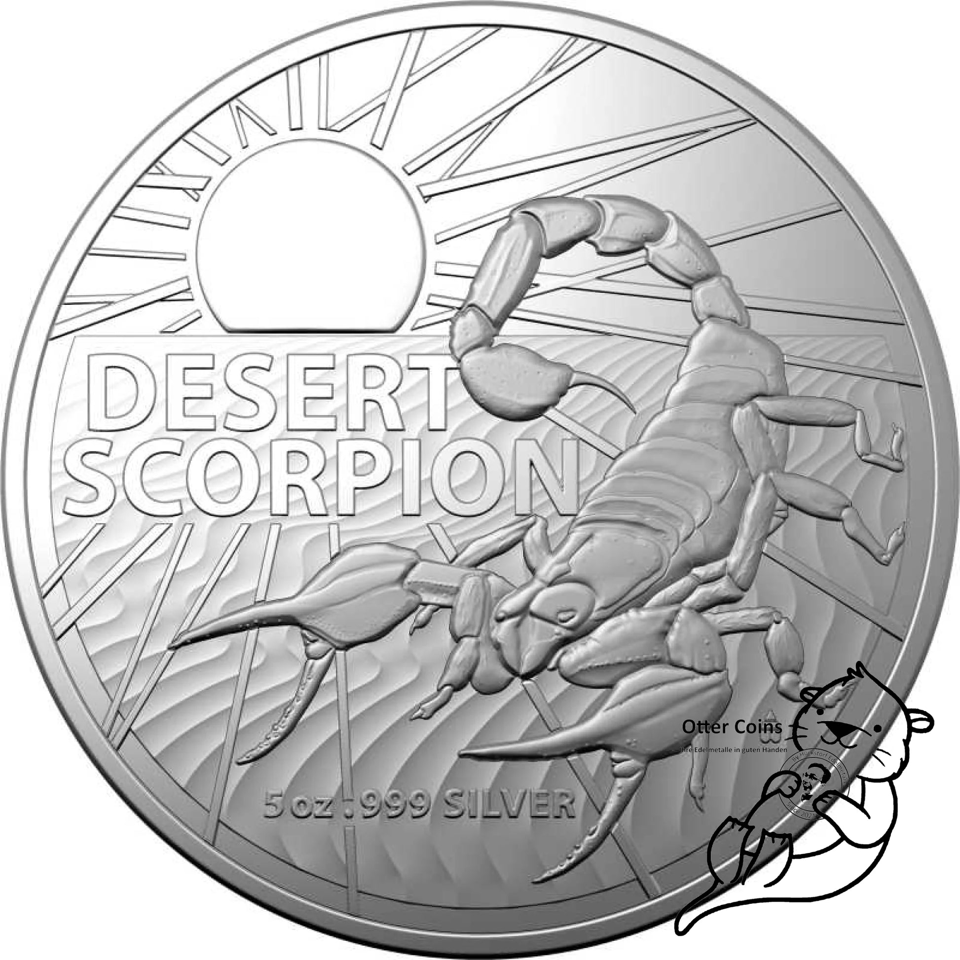 Australian Most Dangerous Desert Scorpion 2023 5oz