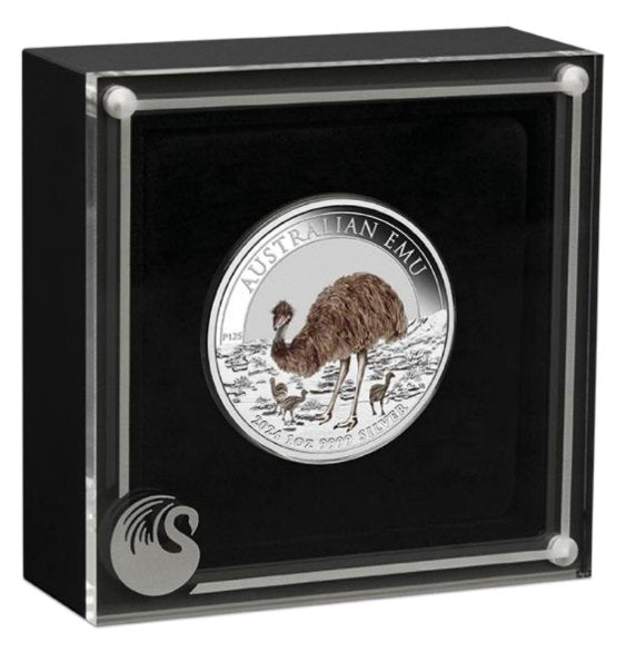 Australian EMU 2024 Color Silbermünze*