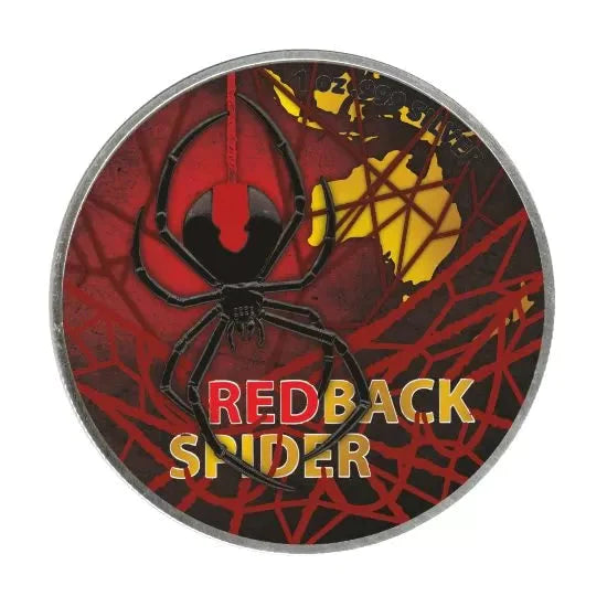 Australian Most Dangerous Redback Spider 2020 1oz