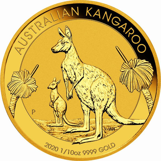 Australien Känguru 2020 1/10 Oz Gold**