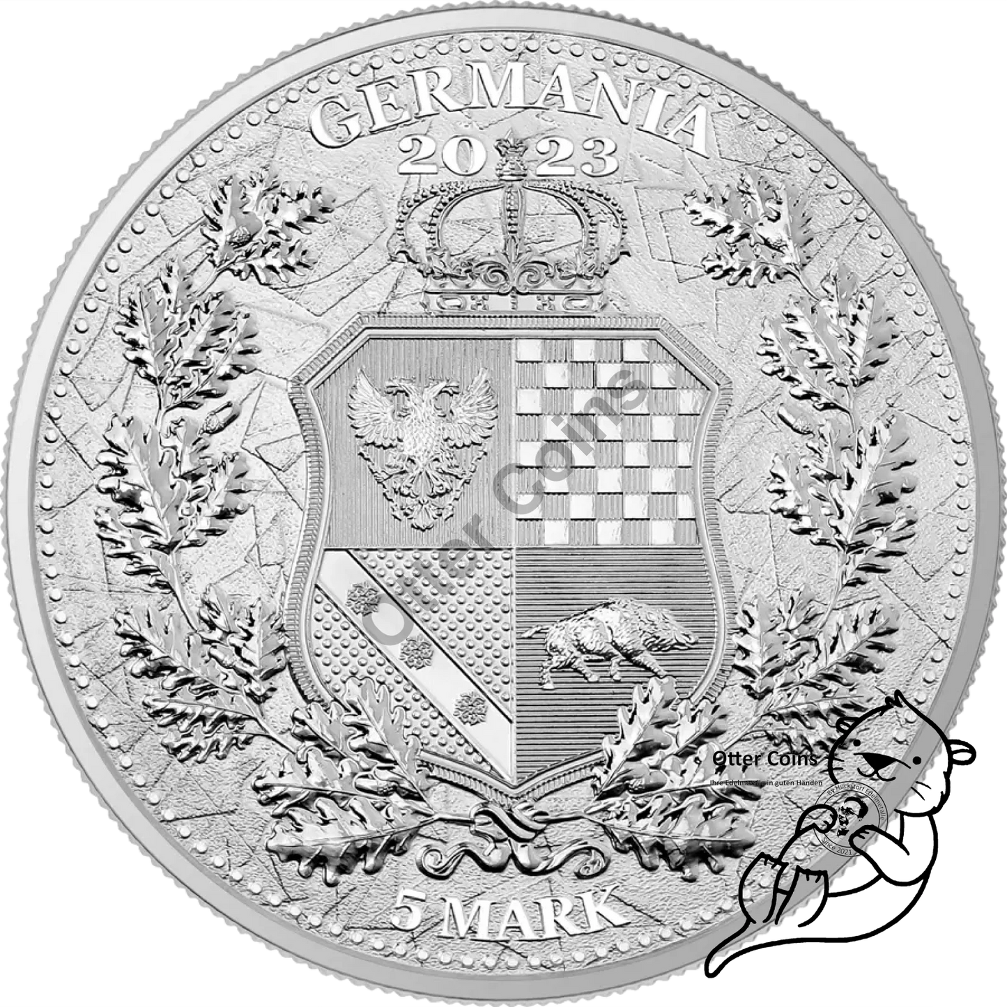 Germania Mint Allegories Galia & Germania 1 Oz Silbermünze
