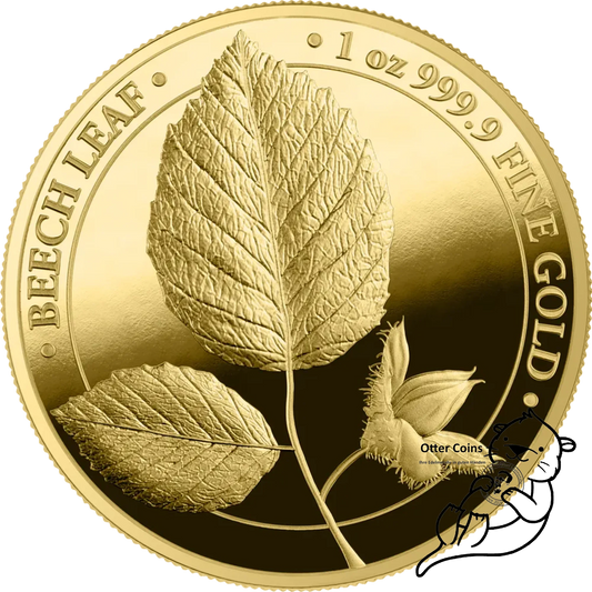 Germania Mint Buchen Leaf 1 Oz Goldmünze 2023