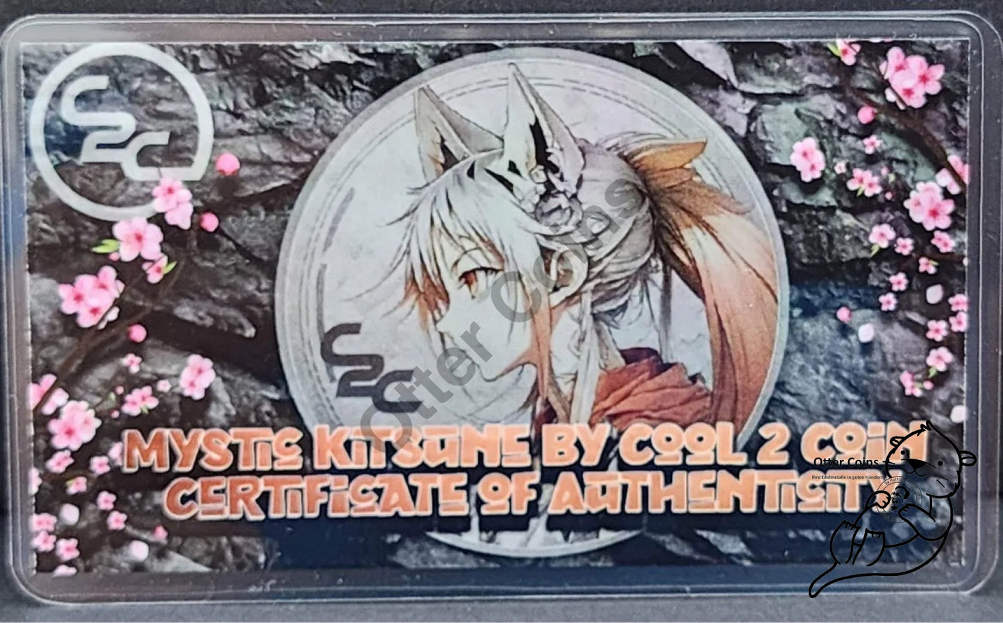 Mystic Kitsune Anime Silbermünze 1 oz