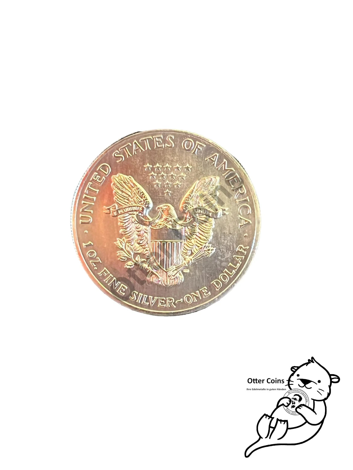 Liberty American Eagle gilded 1 Oz Silbermünze 2003*