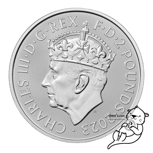 Britannia 2023 King Charles Crown III 1 oz Silber*