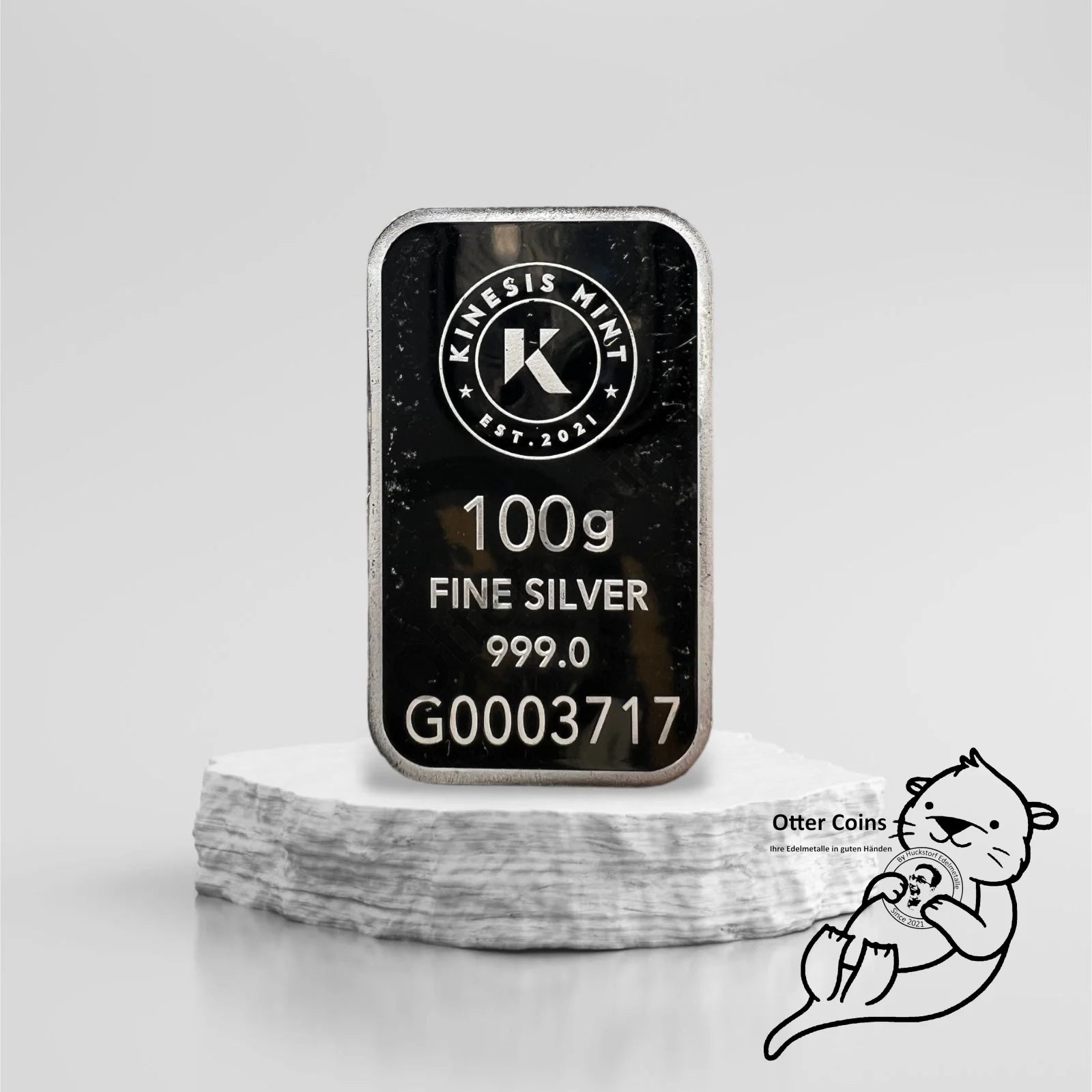 Kinesis 100 g Ag999.9 Silberbarren - Silber
