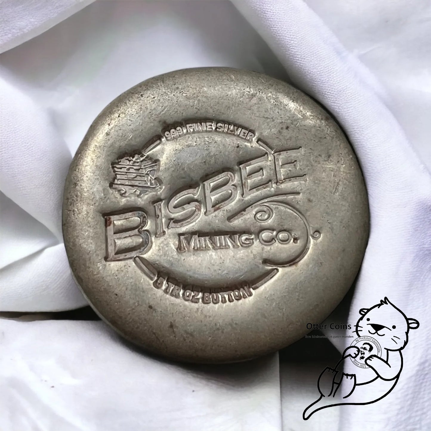 Bisbee 5 oz Ag999.9 Silberbarren
