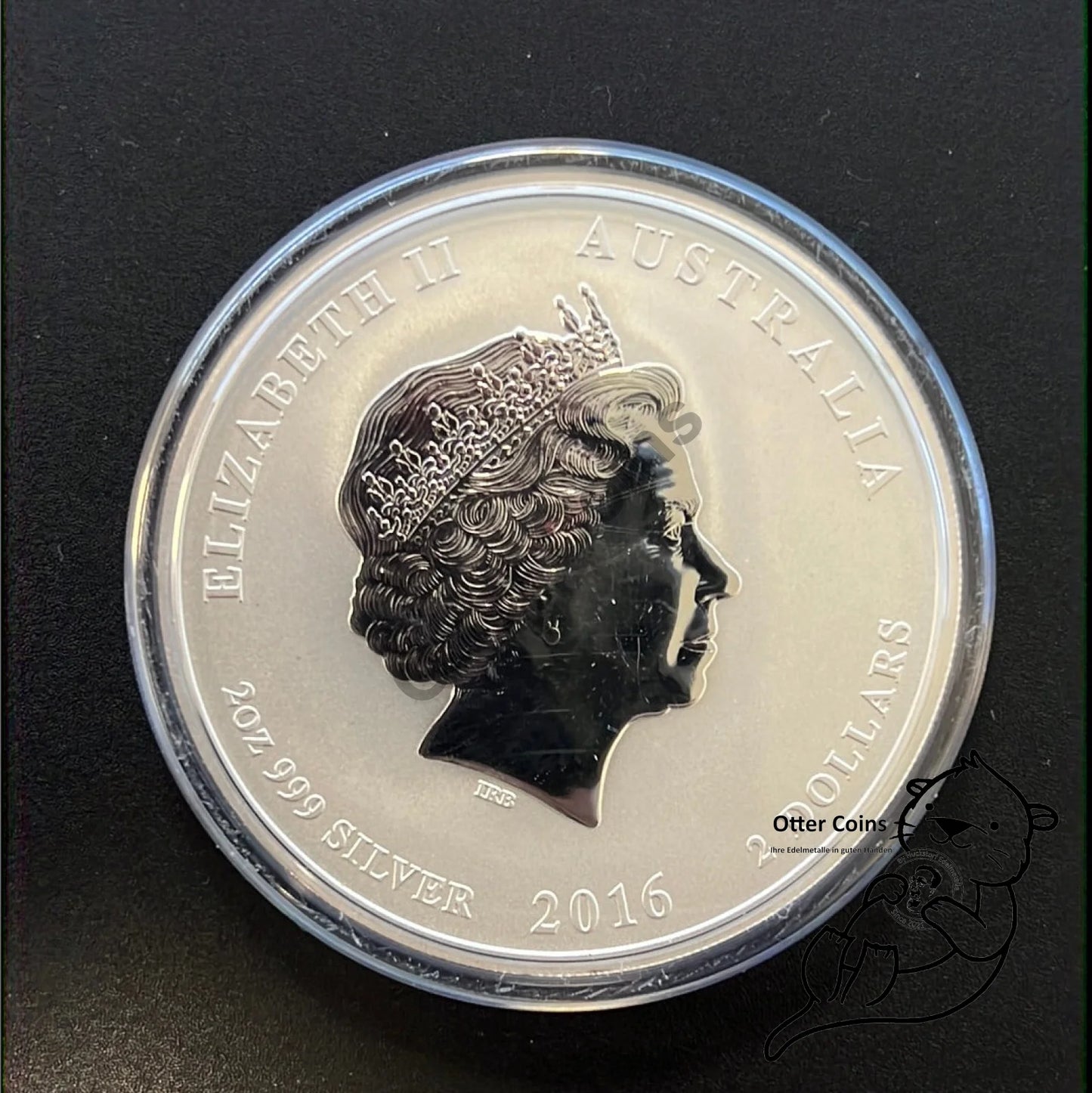 2 oz Silbermünze Australien Lunar II Affe 2016*