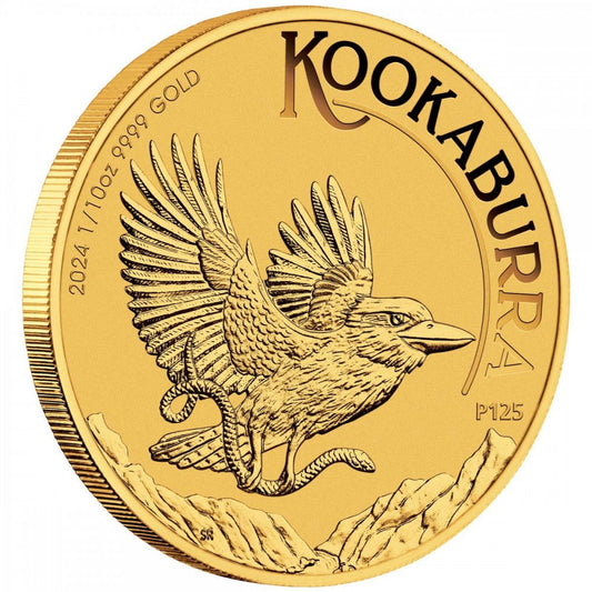 Kookaburra 2024 1/10 oz Gold**
