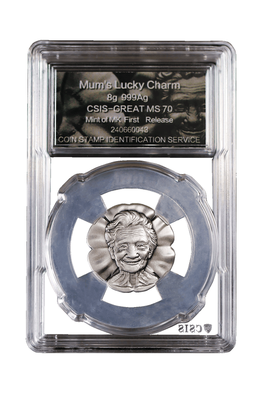 MS70 Mum´s Lucky Charm 8 g Silbermünze