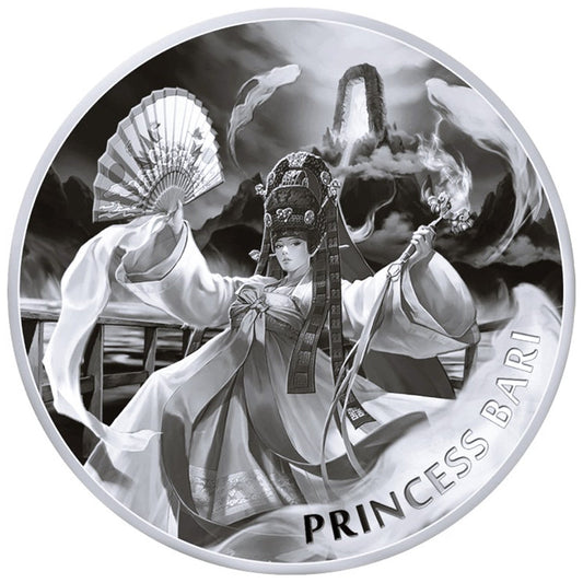 Prinzessin Bari 1 Oz Silbermünze 2023