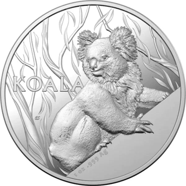 RAM Koala Proof High Relief 1 Oz Silbermünze 2024
