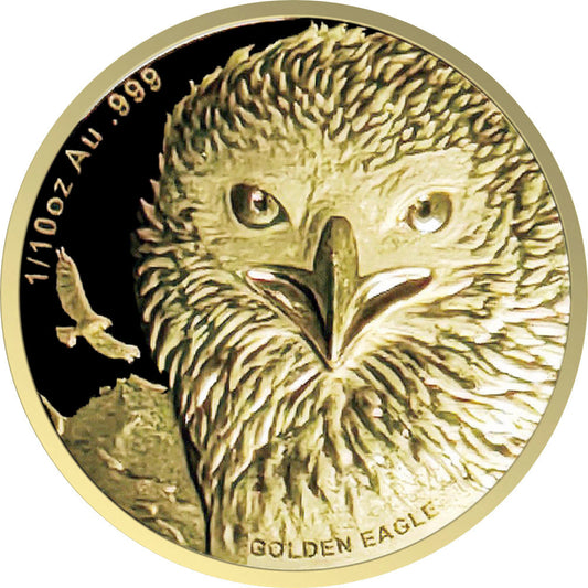 Samoa Golden Eagle 2. Ausgabe 2024 1/10 oz Goldmünze**