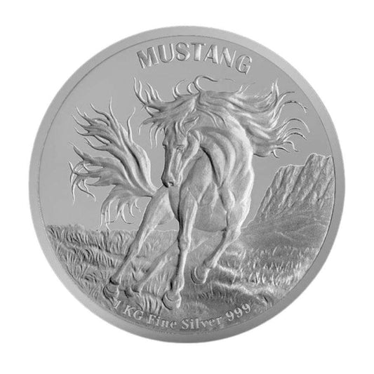 Tokelau Mustang 2024 1kg Silbermünze*