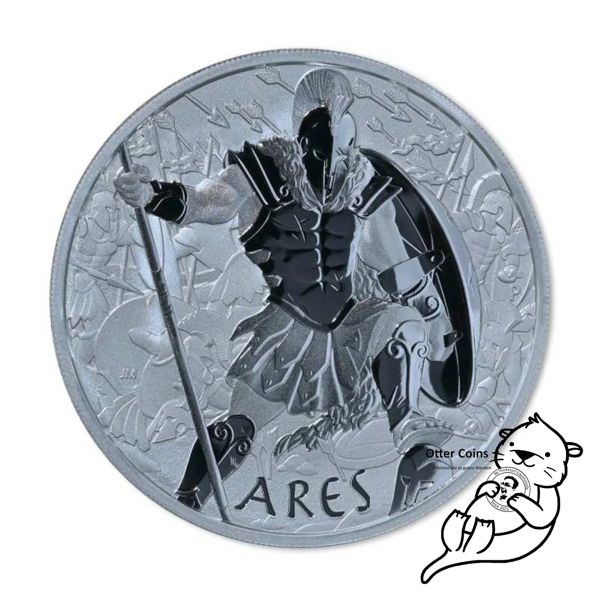 Gods of Olympus Ares Silbermünze 5 oz 2023*