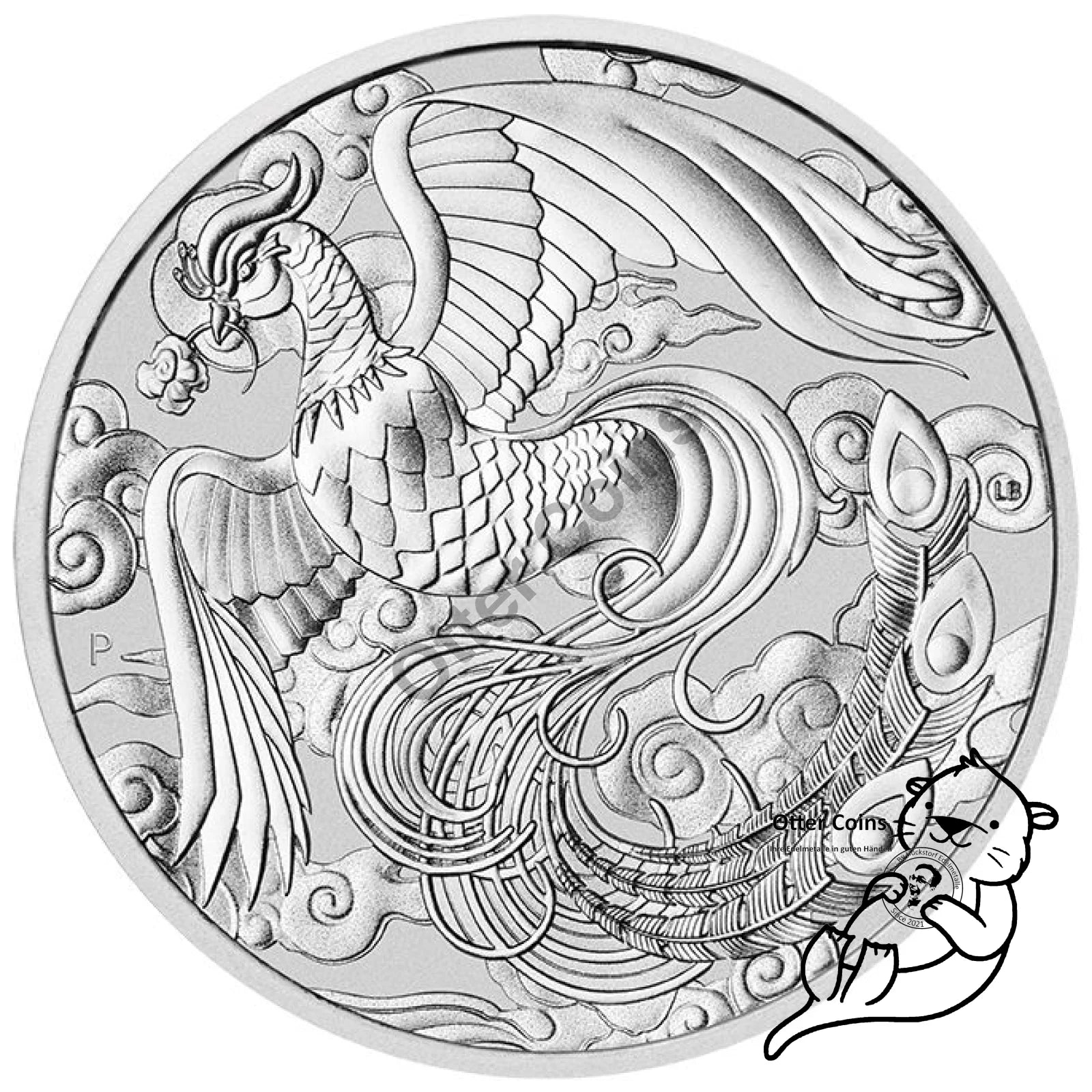 Chinese Myths and Legends - Phoenix 2022 1oz Silbermünze*