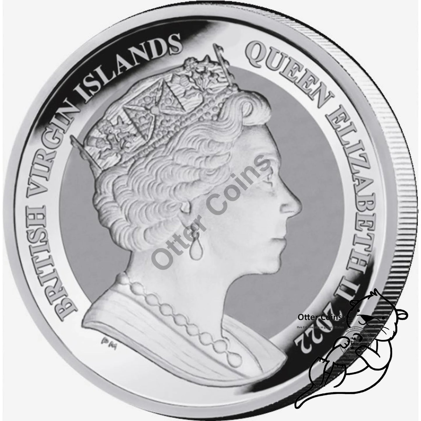 Santa Maria 2022 British Virgin Island 1oz Silbermünze**