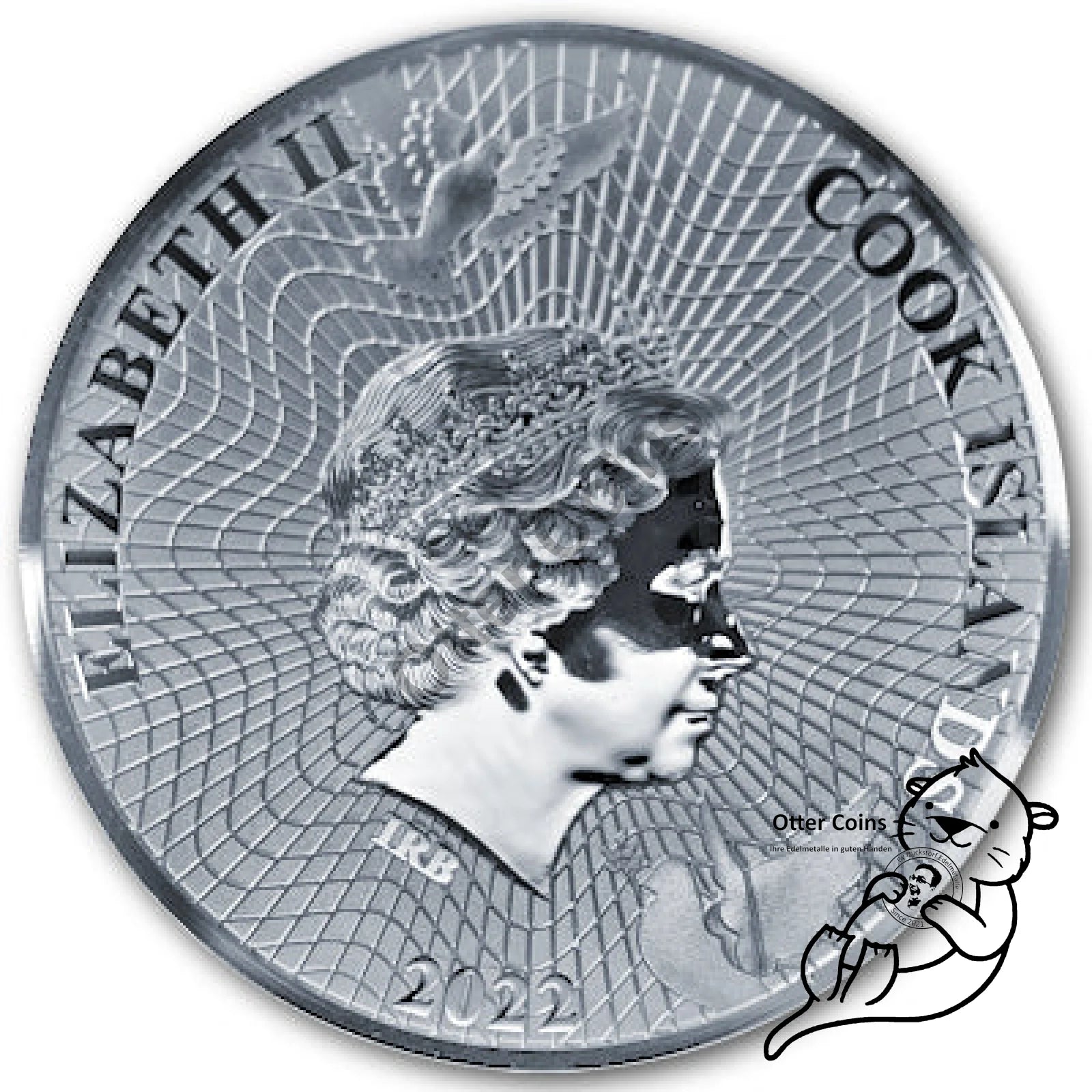 Cook Island Friedensunze 2022 1oz Silbermünze*