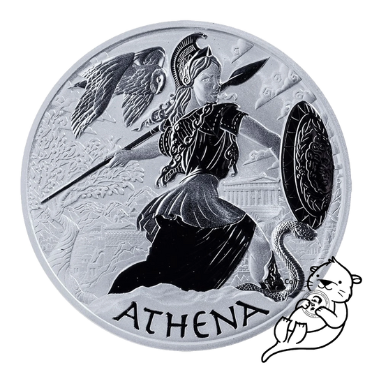 Gods of Olympus Athena Silbermünze 1 oz 2022*