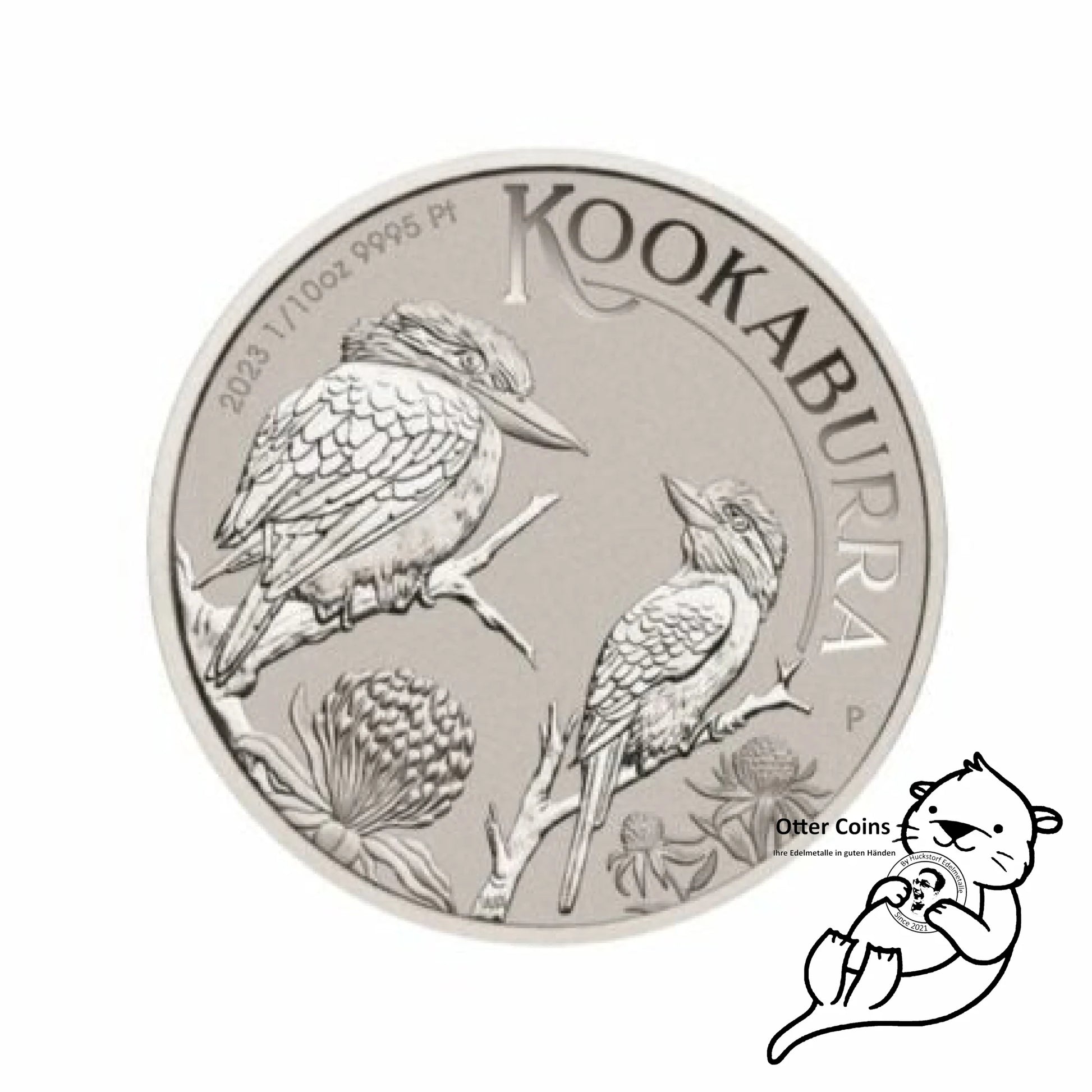 Australien Kookaburra 2023 1/10 oz 999.5 Platin