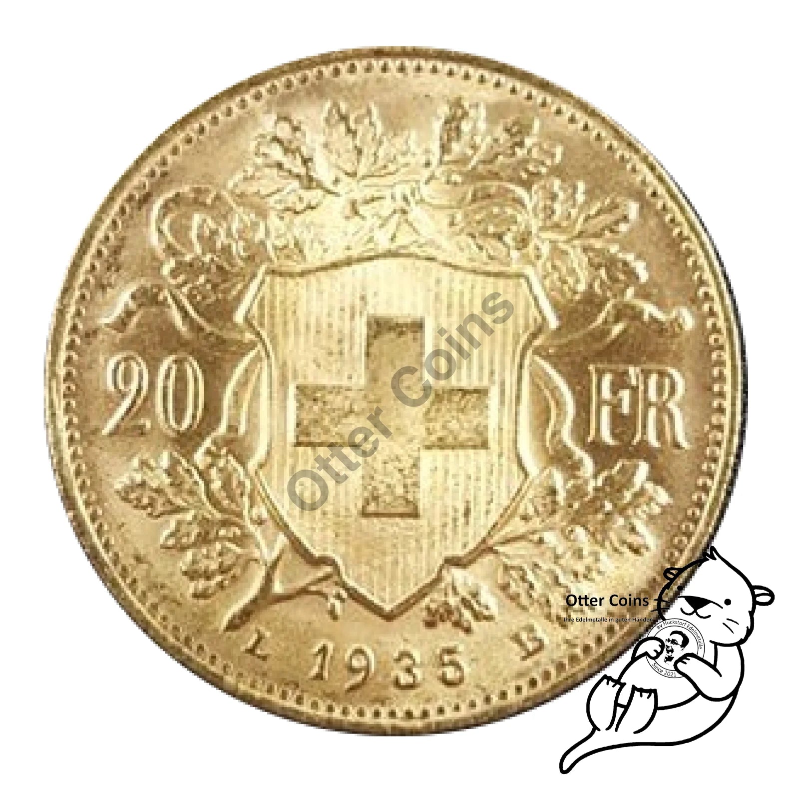 20 SFR Vreneli Goldmünze diverse Jahrgänge**