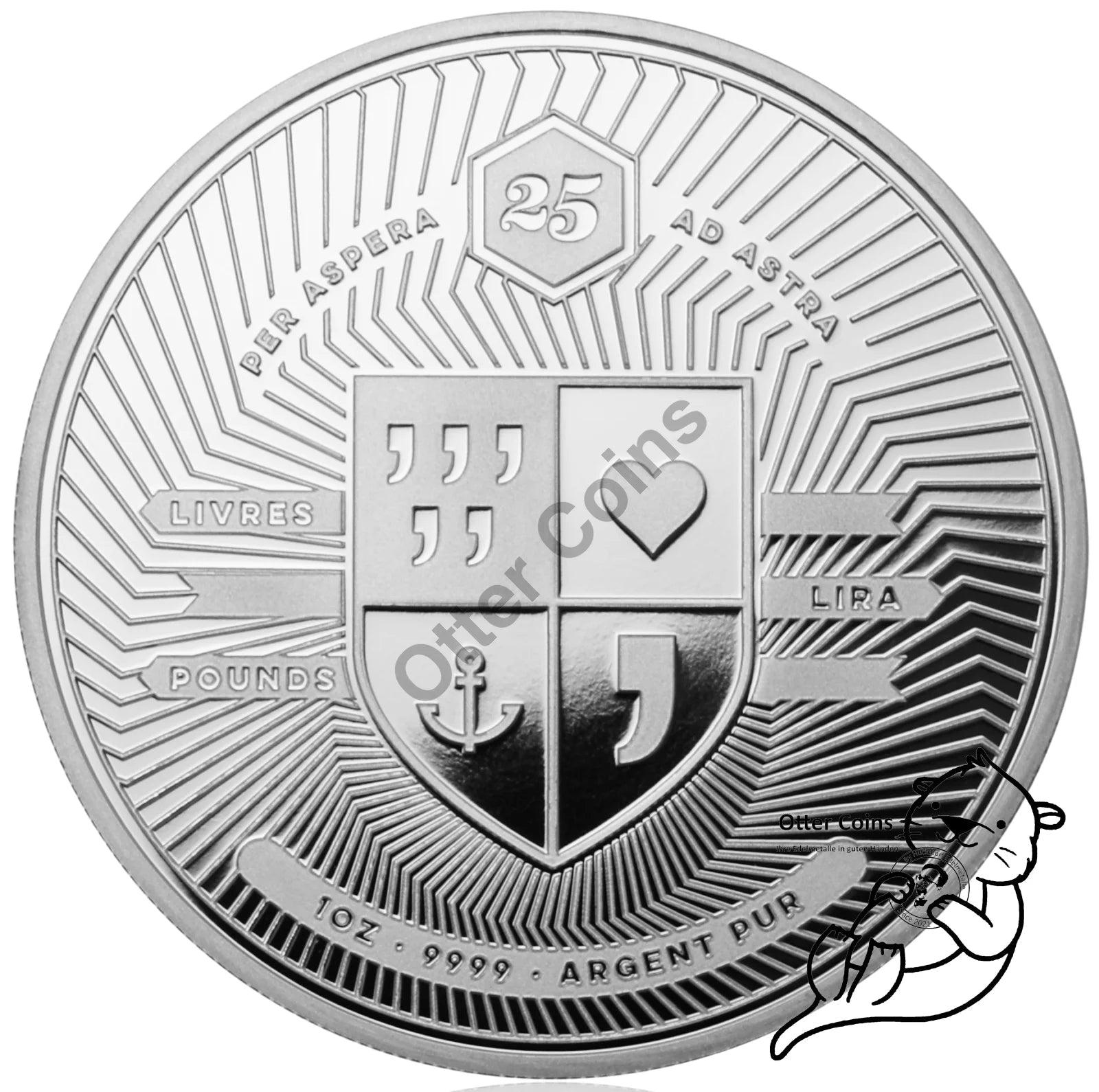 Nashorn 2015 Silbermünze 1oz Holzschatulle