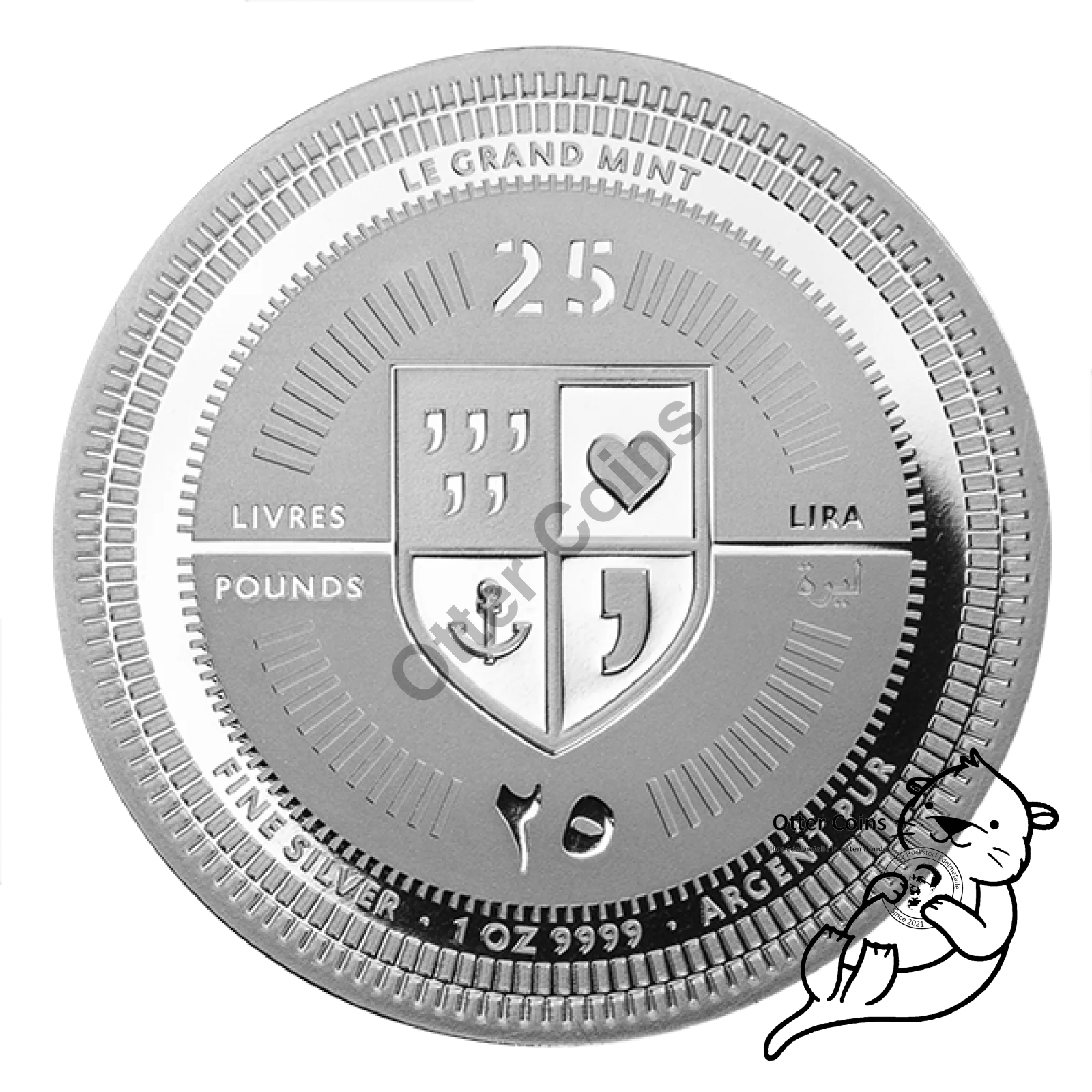 Armadillo 2020 Silbermünze 1oz Evolution II Gürteltier PROOF