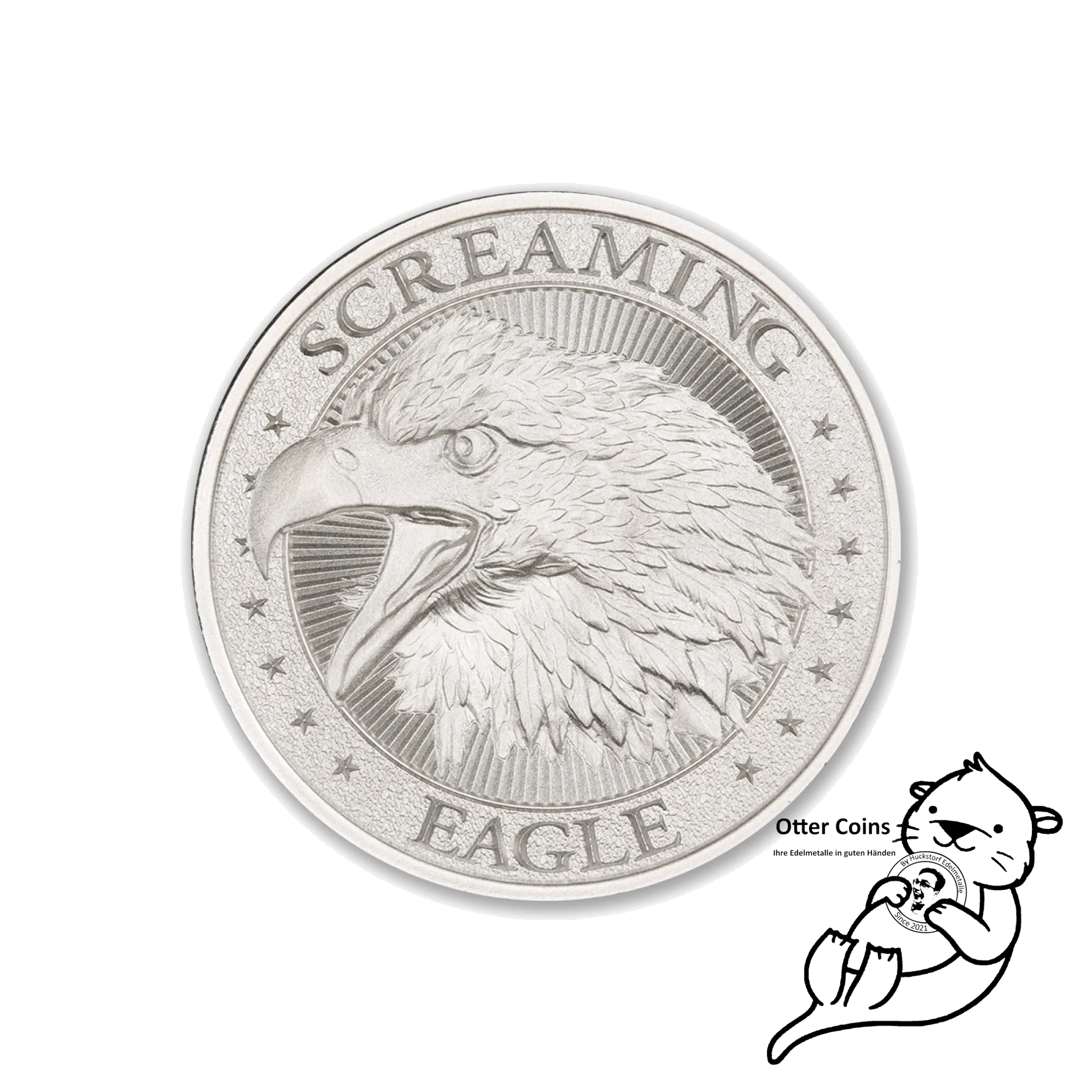 Screaming Eagle 1oz Silbermünze 2022 39mm