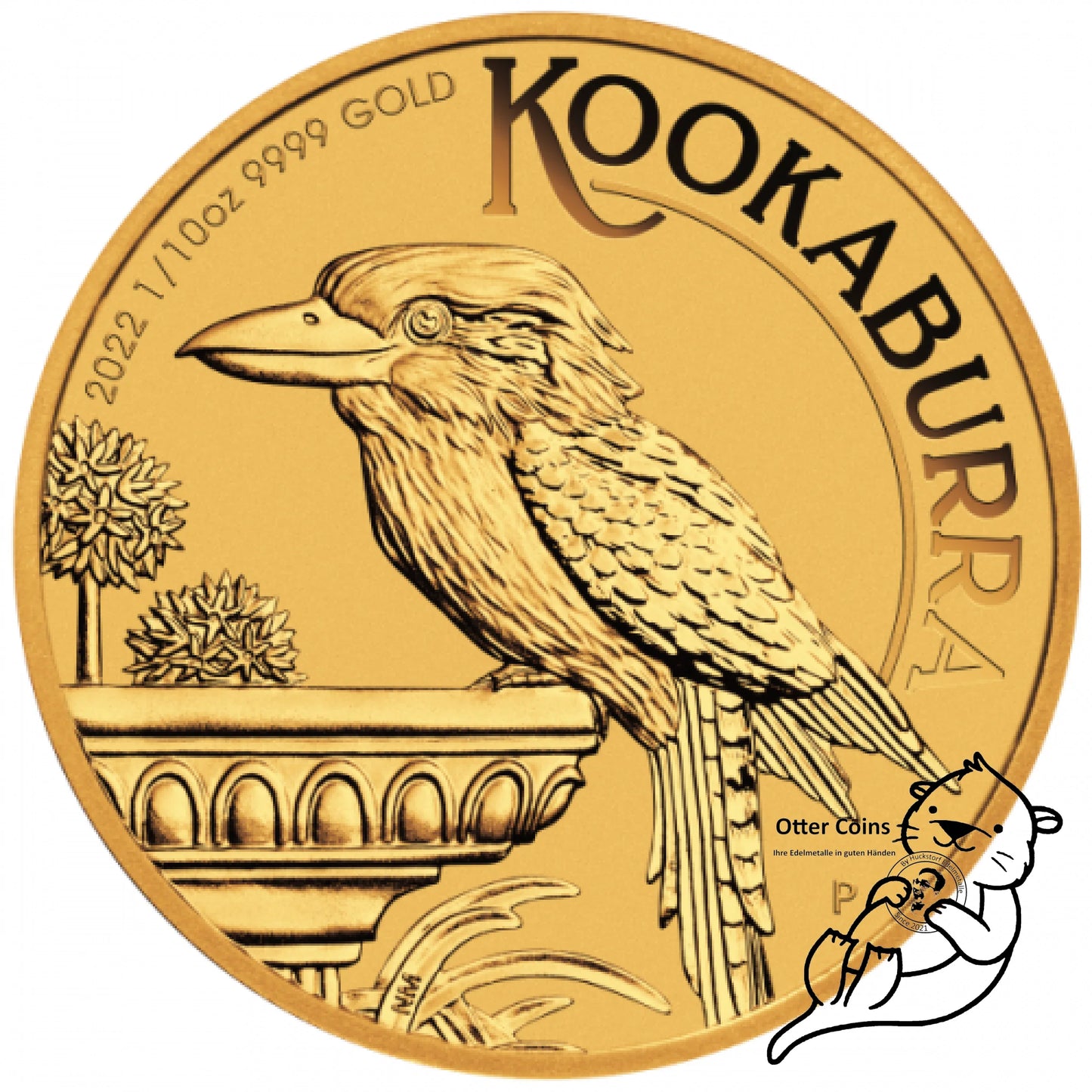 Kookaburra 2022 1/10 oz Gold
