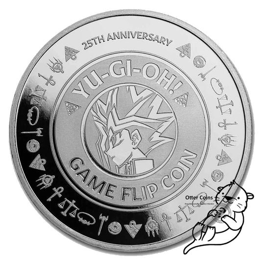 Niue Yu - Gi - Oh! Game Flip Coin 25th Anniversay 1 Oz