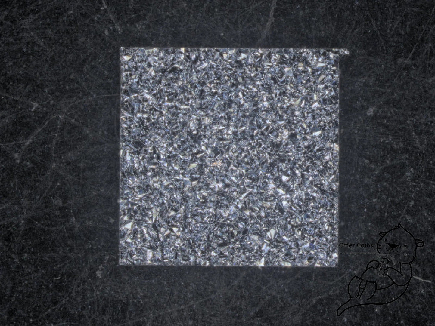 Osmium Square im Röhrchen (3mm) 0,048gr PE9T