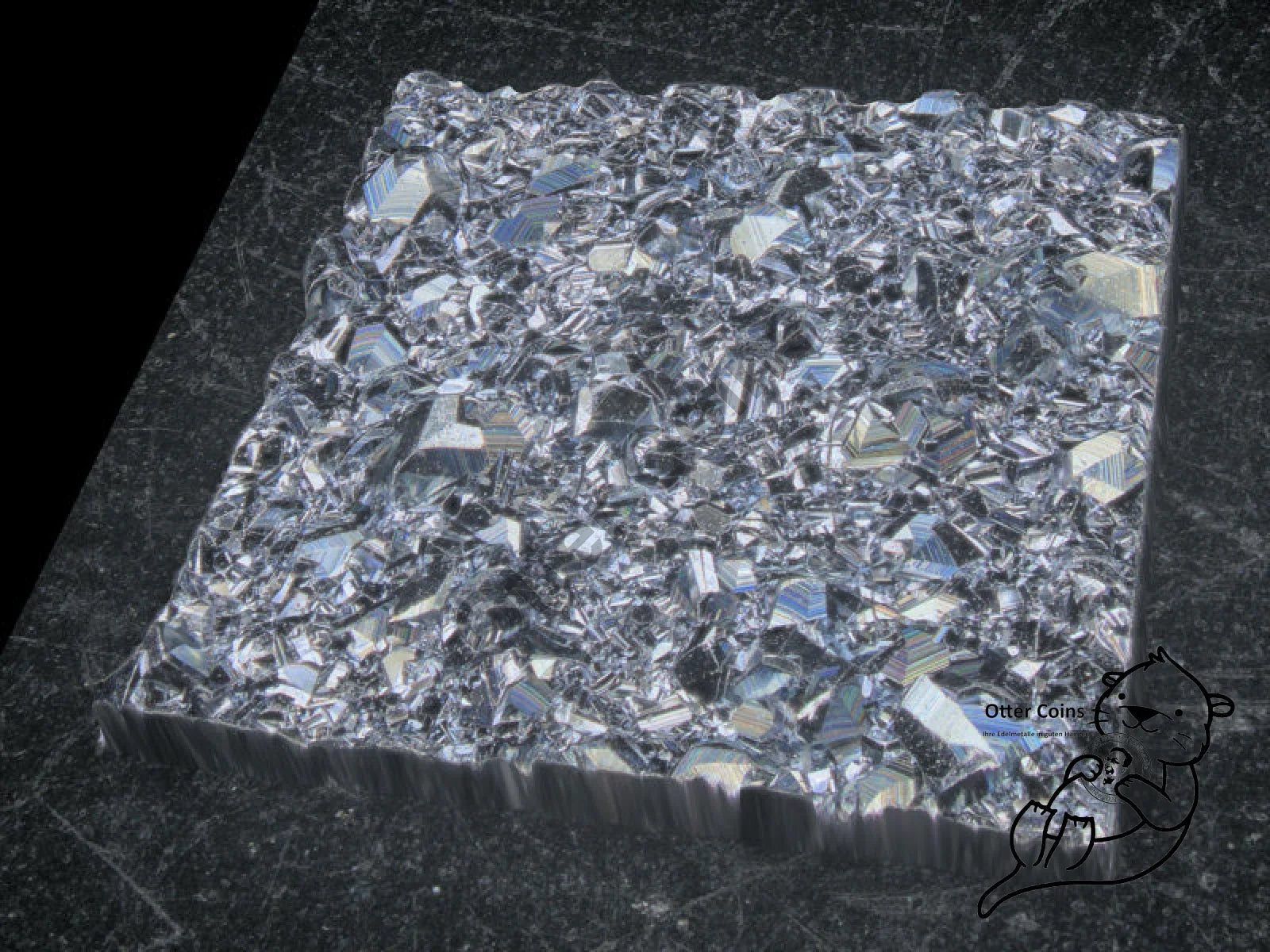 Osmium Square im Röhrchen (3mm) 0,049gr PFTC