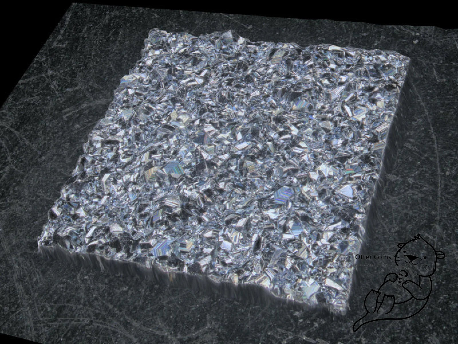 Osmium Square im Röhrchen (3mm) 0,038gr PTYH