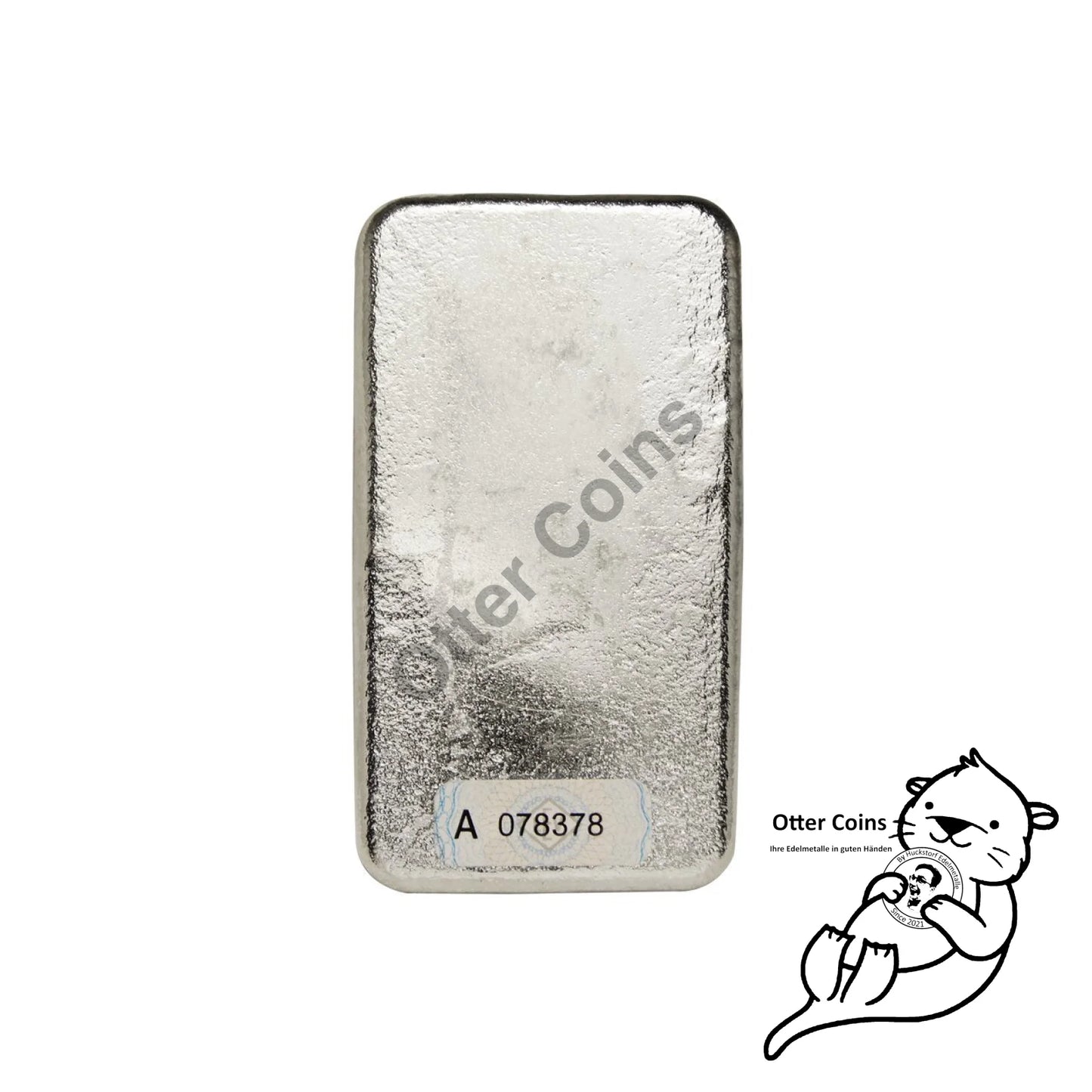 Silberbarren LEV ’Doduco’ - 500 g.9999 gegossen feinmattiert