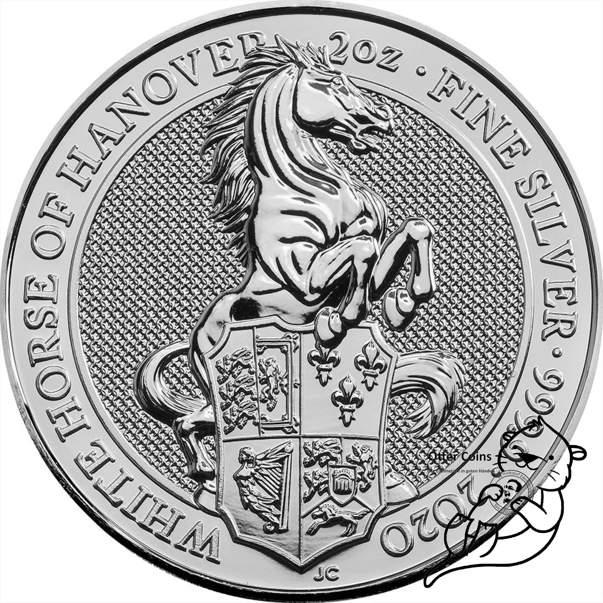 The Queen´s Beasts The White Horse of Hanover 2 Oz