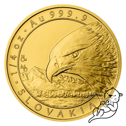 Slovakia Eagle 1/25 Oz Goldmünze 2022**