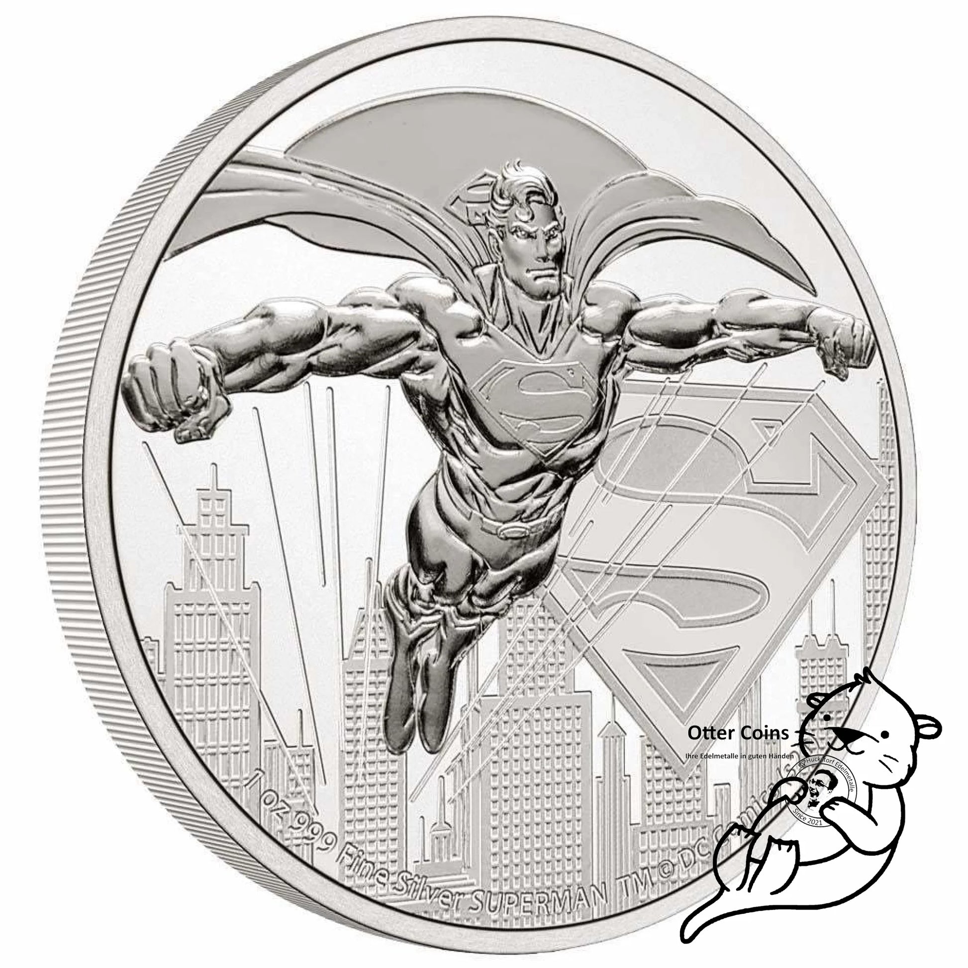 Superman™ 1 Oz Silbermünze 2021*