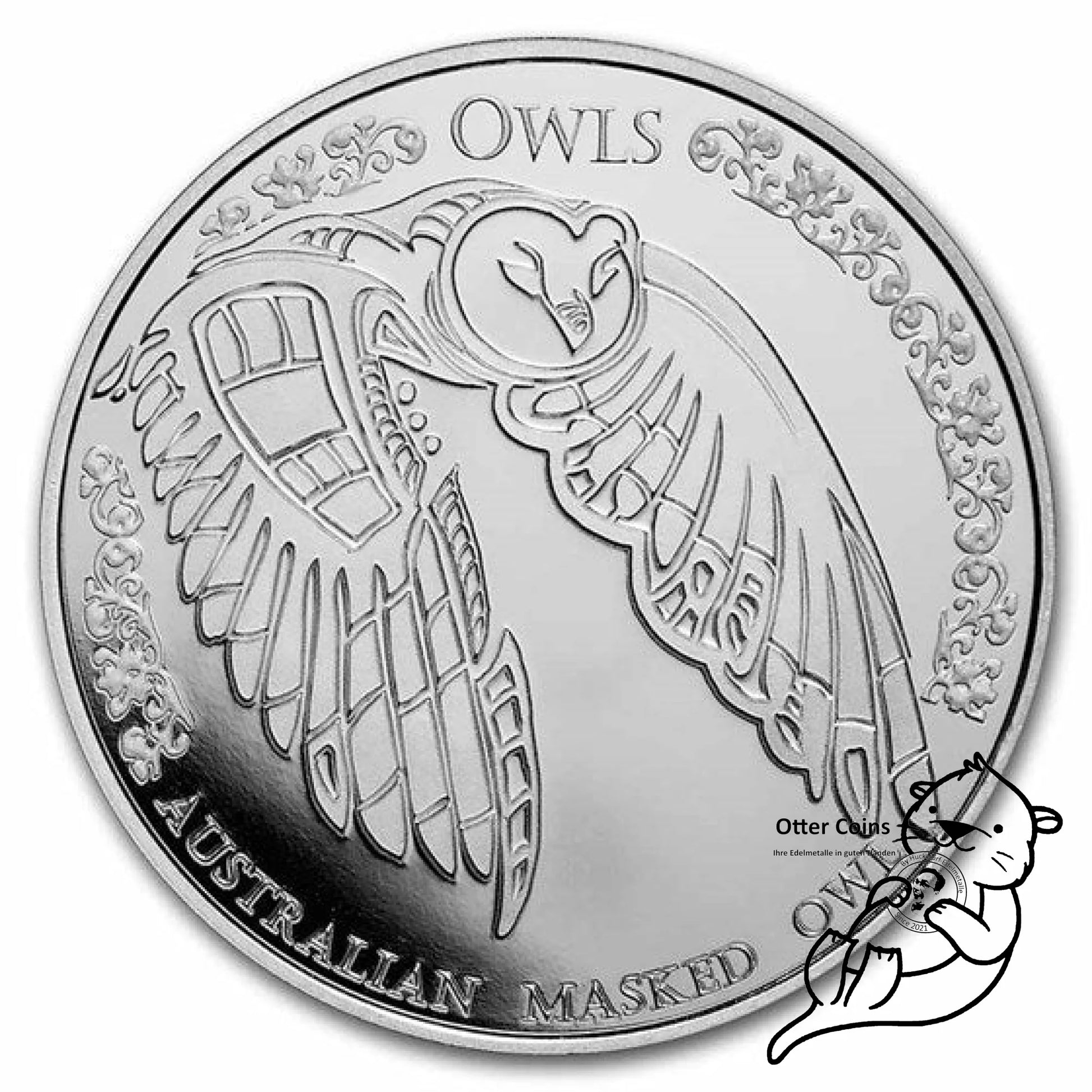 Tokelau Masked Owl 1 Oz Silbermünze 2022*
