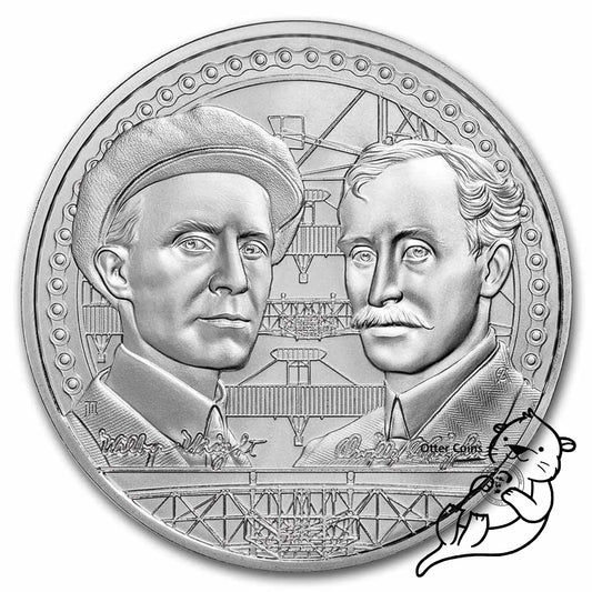 Icons of Inspiration Wright Brothers 1 oz Silbermünze 2022*