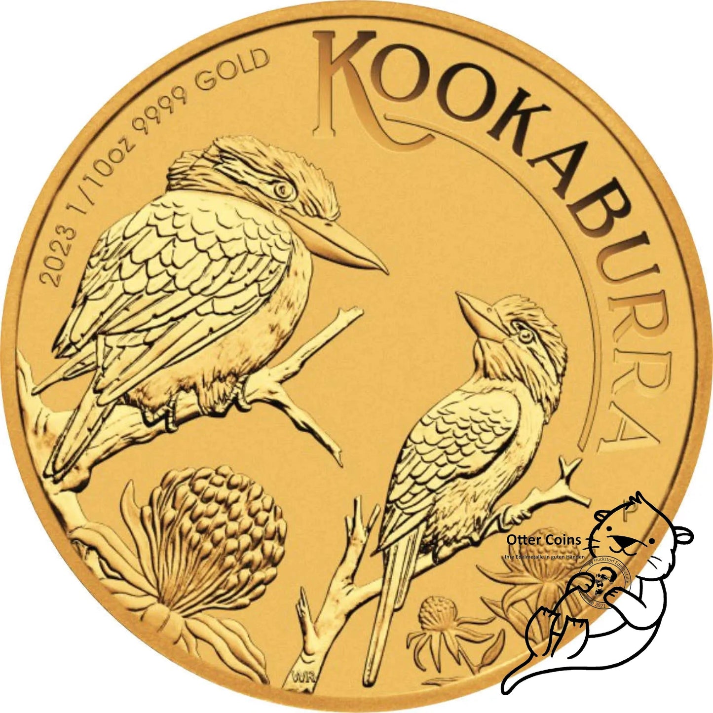 Kookaburra 2023 1/10 oz Gold**